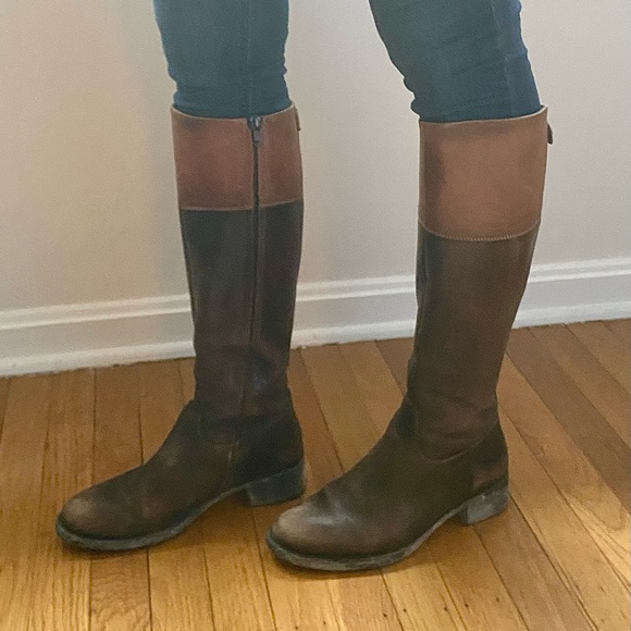 Italian Riding Boots / Vintage / Size 6.5 - Picture 4 of 8
